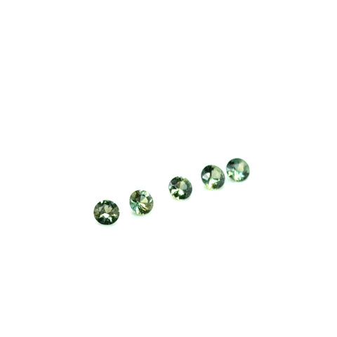 Loose Stone - Australian Parti Colour Sapphire 3.5mm