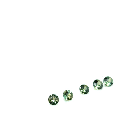 Loose Stone - Australian Parti Colour Sapphire 3.5mm