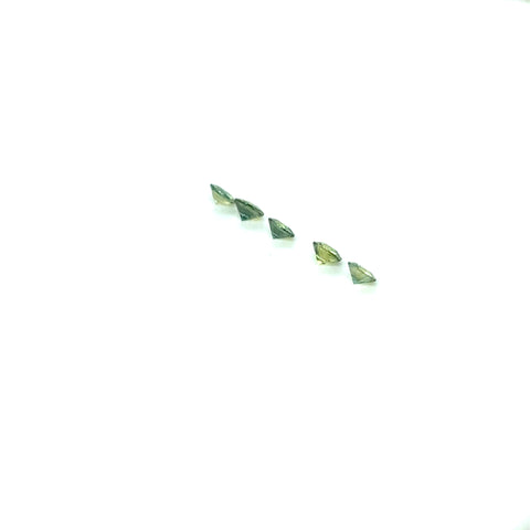 Loose Stone - Australian Parti Colour Sapphire 3.5mm