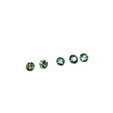 Loose Stone - Australian Parti Colour Sapphire 3.5mm