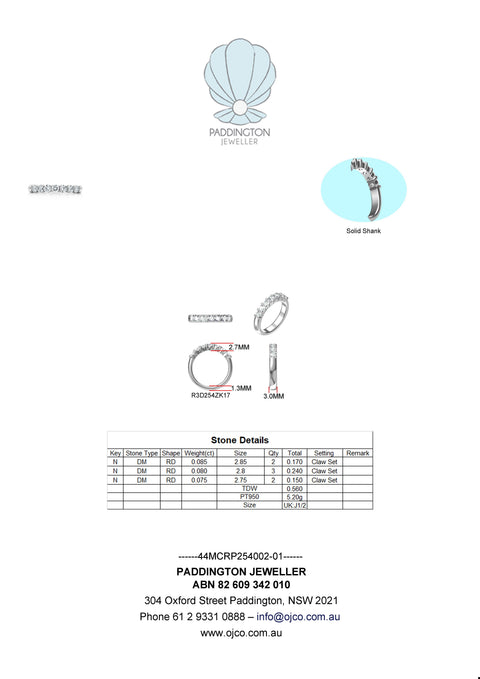 Matt - CM 2 Wedder -  Paddington Jeweller - Ojco