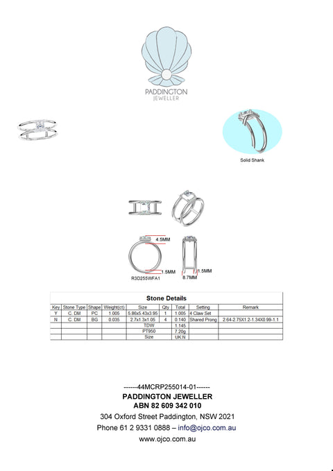 Lisa CM1 -  Paddington Jeweller - Ojco