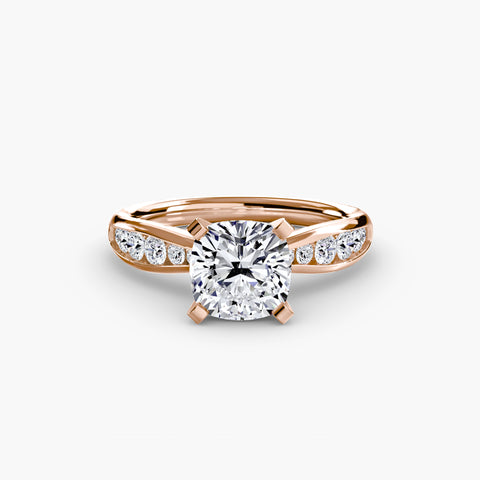 Solitaire with Pavé 3 -  Paddington Jeweller - Ojco