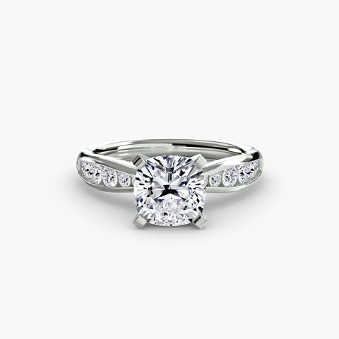 Solitaire with Pavé 3 -  Paddington Jeweller - Ojco