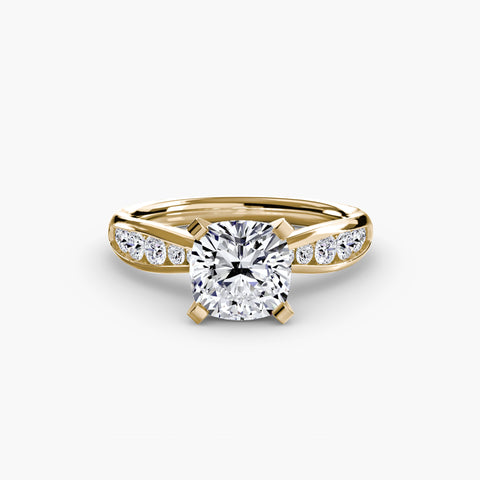 Solitaire with Pavé 3 -  Paddington Jeweller - Ojco