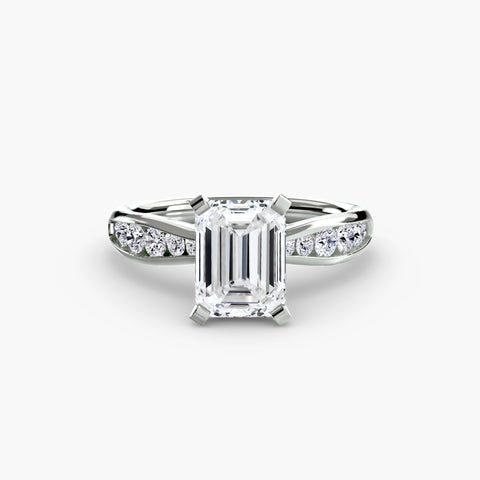 Solitaire with Pavé 3 -  Paddington Jeweller - Ojco