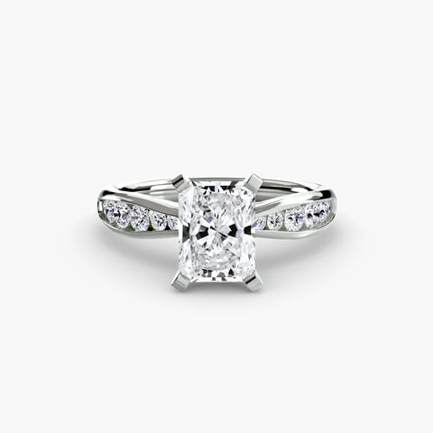 Solitaire with Pavé 3 -  Paddington Jeweller - Ojco
