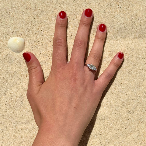 Nayeli - Diamond Trilogy Ring