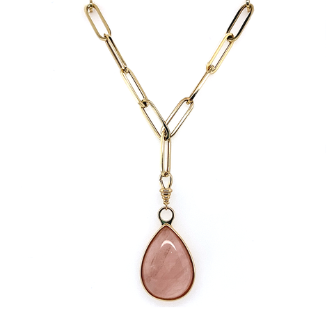 Enhancer Rose Quartz -  Paddington Jeweller - Ojco