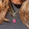Enhancer Ruby Round -Paddington Jeweller - Ojco