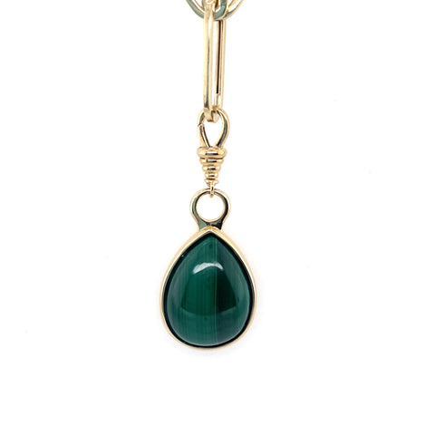 Enhancer Malachite -  Paddington Jeweller - Ojco