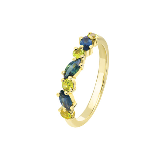 Nora - Blue / Yellow
