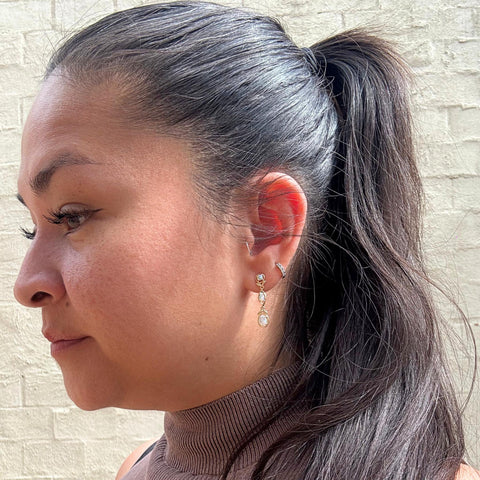 Samara - Opal Drop Earrings