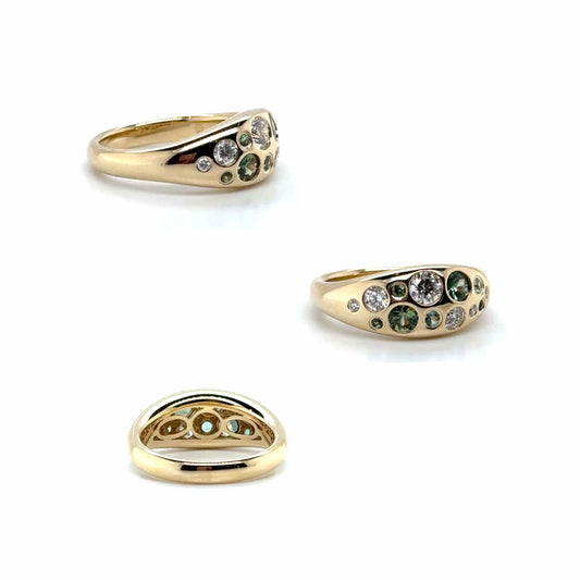 Sapphire Galaxy - Ring