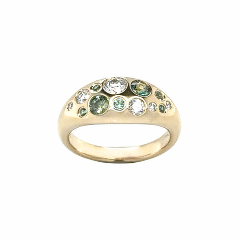 Sapphire Galaxy - Ring