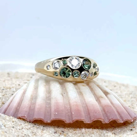 Sapphire Galaxy - Ring