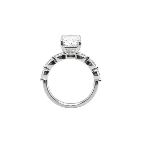 Custom engagement ring design detail – Paddington Jeweller Sydney