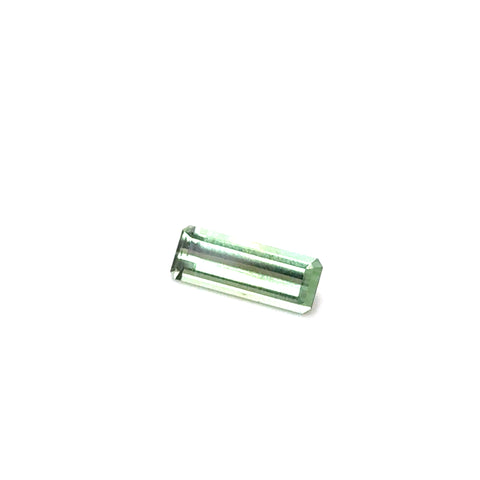 Loose Stone - Tourmaline long emerald cut green 2.40ct
