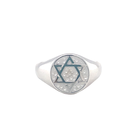 Star of David Signet Ring -  Paddington Jeweller - Ojco