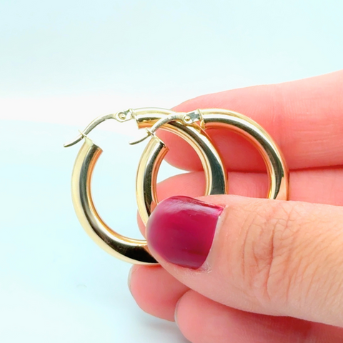 McKenna Hoop Earrings -  Paddington Jeweller - Ojco