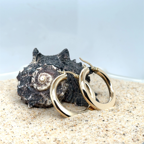 McKenna Hoop Earrings -  Paddington Jeweller - Ojco