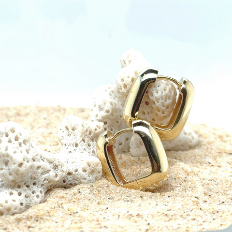 Adelyn Huggie Earrings -  Paddington Jeweller - Ojco