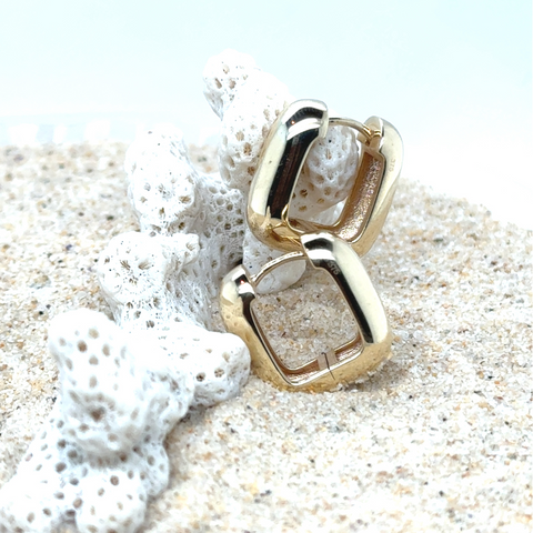 Adelyn Huggie Earrings -  Paddington Jeweller - Ojco