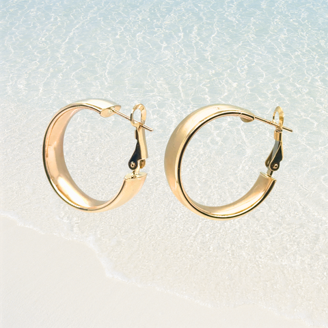 Palmer Hoop Earrings -  Paddington Jeweller - Ojco