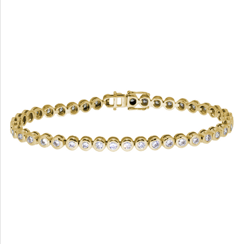 BEZEL TENNIS BRACELET -  Paddington Jeweller - Ojco