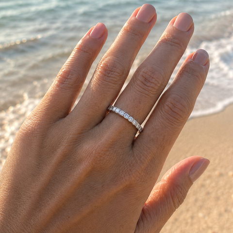 Kim S - Custom Made wedder -  Paddington Jeweller - Ojco