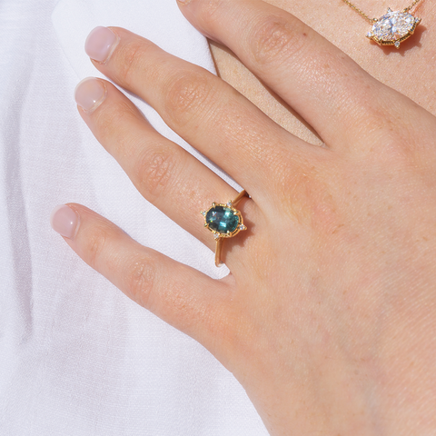 BOHO SAPPHIRE RING -  Paddington Jeweller - Ojco