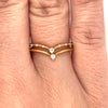 Boho Cushion Wedding Ring -Paddington Jeweller - Ojco