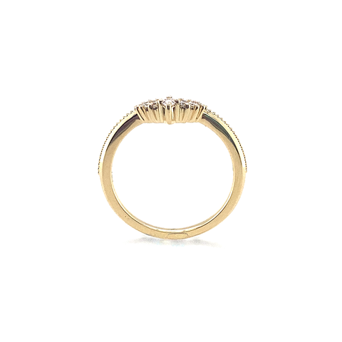 Boho Tiara Wedding Ring -  Paddington Jeweller - Ojco