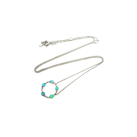 Arianna - Australian Light Opal Necklace