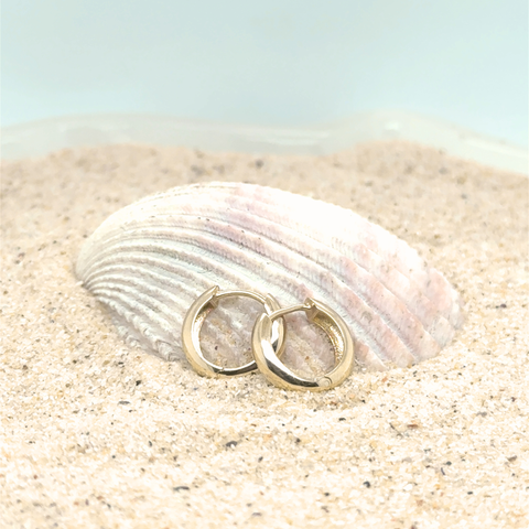 Journey Huggie Earrings -  Paddington Jeweller - Ojco