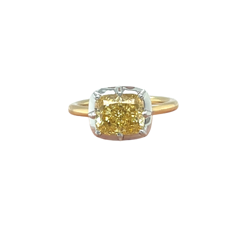 Astrid - Engagement Ring yellow diamond