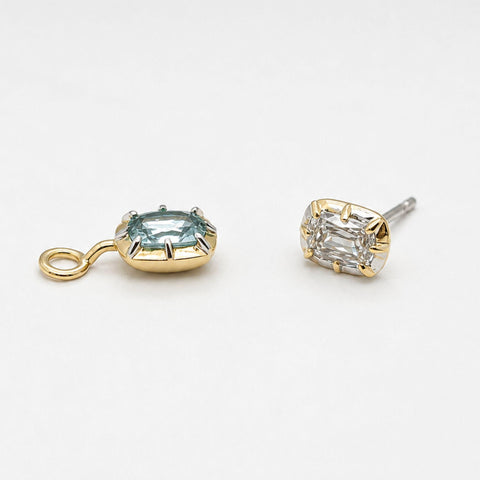 Norse Freyja - Detachable Drop Earrings