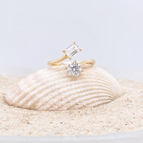 Sylvie Toi et Moi Ring -  Paddington Jeweller - Ojco