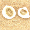 9kt Yellow Gold Paperclip 14.5mm Oval Huggie Earrings -Paddington Jeweller - Ojco