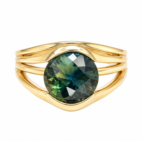 Camile - Madagascar parti-colour sapphire Ring