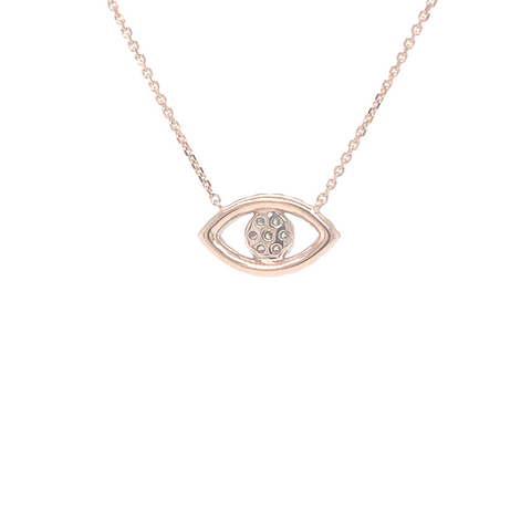 DIAMOND EVIL EYE -  Paddington Jeweller - Ojco