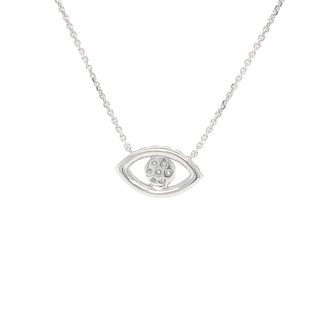 DIAMOND EVIL EYE -  Paddington Jeweller - Ojco