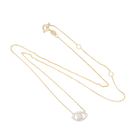 DIAMOND EVIL EYE -  Paddington Jeweller - Ojco