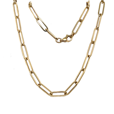 Duo Convertible Gold Necklace & Bracelet in 9K Yellow Gold