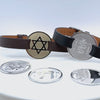 Selection of interchangeable symbol plaques for Identity Collection bracelets