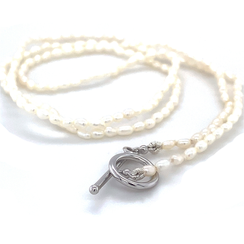 FINE SEED PEARL NECKLACE -  Paddington Jeweller - Ojco