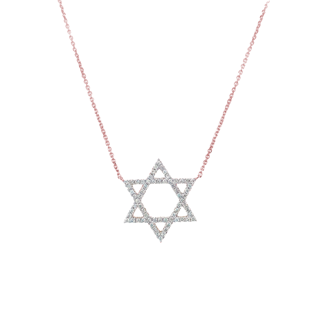 Gadol Diamond Star of David -  Paddington Jeweller - Ojco