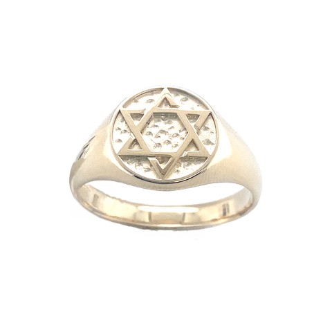 Star of David Signet Ring -  Paddington Jeweller - Ojco