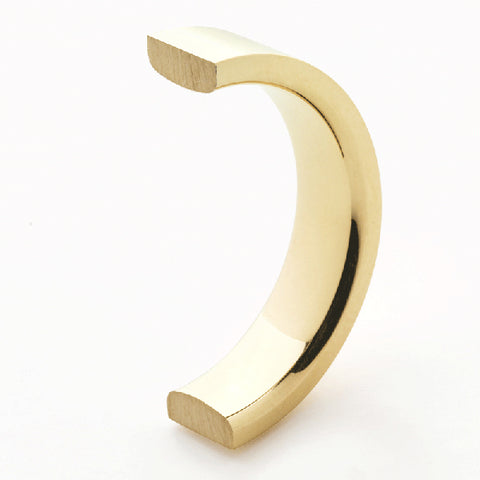 Ladies gold wedding ring- flat comfort curve soft edge band -  Paddington Jeweller - OJ Co
