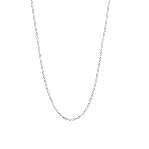 Diamond Cut Oblong Trace Chain - 0.9mm -  Paddington Jeweller - Ojco